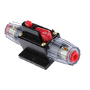 2x 12-24V Car Auto Boat Audio Fuse Holder 40A&30A Auto Reset Circuit Breaker
