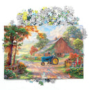 1000pcs DIY Happiness Rural Puzzle Educational Learning Assembling Toys
