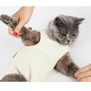 2 Pcs Cotton Breathable  Recovery Suit for Cats Dogs Blue/Yellow