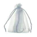 100Pcs bags / pouches made of Organza cord sliding clamp - for wedding, jeweS7R4