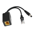 PoE Splitter Power Over Ethernet 24V-12V Compliant IEEE802.3af Transmitter