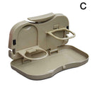 Practical Folding Car Back Seat Table For Drink Food Cup Tray Rack Holder New