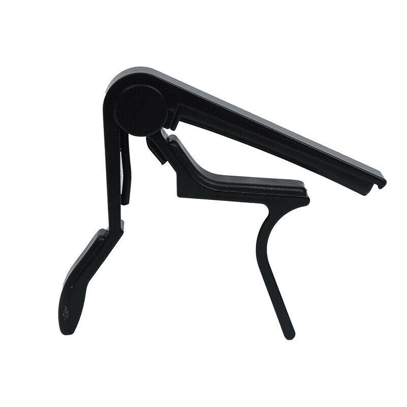 Electric Acoustic Guitar Quick Change Single-handed Tune Trigger Capo Black