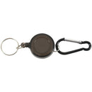 10 x Retractable Office ID Card Badge Reel Holder Carabiner Clip Key Chain R8H8