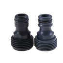 5x Plastic Garden Tap Hose Pipe Connector Male Screw 3/4" BSP Adaptor 26mmã€ â„–[