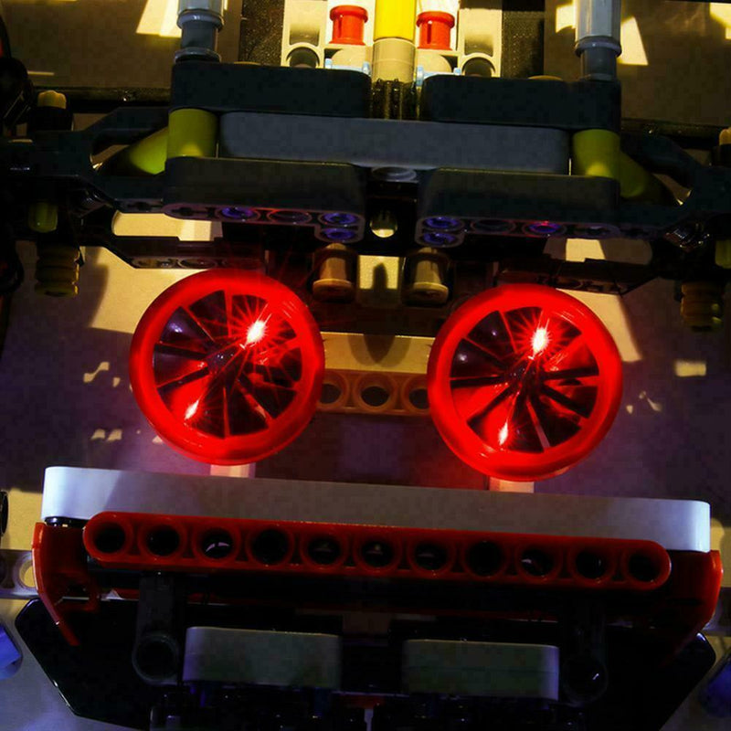 Rally Car Compatible For LEGO Mechanical Group 42077 Lighting LED Set Light O1O8