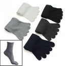 5 Pairs Men Unisex Five Fingers Toe Socks Absorbent Cotton Blend comfortable US