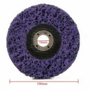 3Pcs Durable Poly Strip Disc Wheel 100x16Mm Wood Metal Paint Rust Removal New