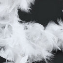 2m Feather Boas Fluffy Craft Costume Dressup Wedding Party Home Decor White