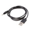 2 Pcs 5V USB 2.0 A Male To 2.5x0.7mm Male DC Plug Tablet Charging Cable Cord