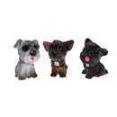 12pcs/set Dog Puppy Collections Gardening Ornaments Animal Figures Toys  OZ