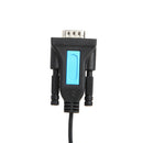 PL2303 Chipset 4 Port USB to RS-232 9-Pin DB9 Serial Cable Male A Adapter