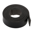 1.5cm In Width Pu Leather Trimming Strap Roll For Garment Black 2 Pieces