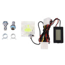 Pc 3 Way Flow Meter Digital Thermometer for Water Liquid Cooling Cooler Sys M2U1