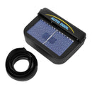Car Window Air Vent Cooling Fan Solar Powered Ventilation Cooler Radiator Auto