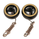 Pair Of 25mm Car Silk Dome Tweeter Speakers Treble Stereo Audio Loudspeaker
