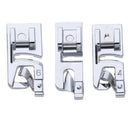 3pcs 3mm 4mm 6mm Narrow Rolled Hem Presser Foot for Home Sewing Machine