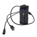 Waterproof 4x18650 Battery Storage Case Box Holder For Bike LED Light Appli