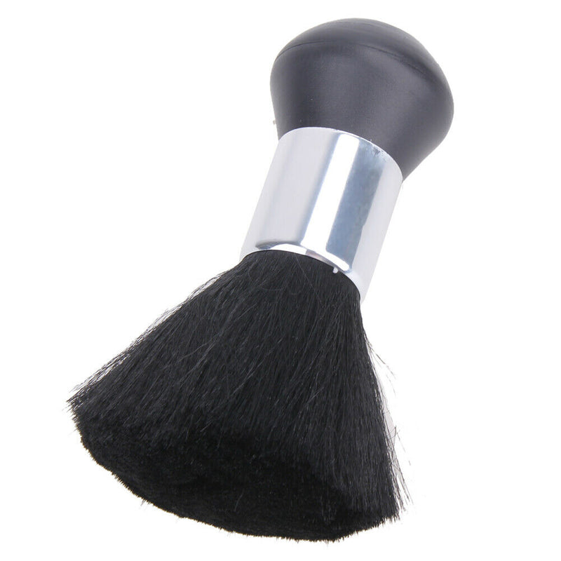 Barber Neck Duster Soft Brush Hairdressing Hair Cutting Salon Stylist Black