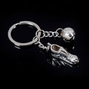Creative mini sneakers soccer football key ring keyring keychain pendant gift  Z