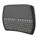 D8 2.4G Wireless Mini Keyboard Air Mouse Touchpad Controller w/Backlight