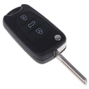 Guscio Rigido Cover Chiave Telecomando di Ricambio Auto 3 Tasti Pieghevole 3C
