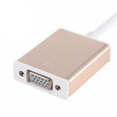Video Cable Type-C To Vga Adapter Dock Hub Usb C 3.1 To Vga 1080P Hd Conver