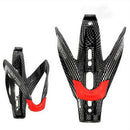 Bicycle Water Bottle Holder Road Bike Fiber Glass Drink Kettle Cage (Red)