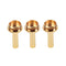 3 Pcs Golden Metal Connecting Rods Piston Buttons Repair Tool for Trumpet R