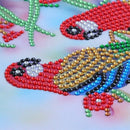 5D Special Shaped Diamond Painting Birds Picture Partially Drilled Rhinesto N6P8