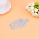 Love Heart Vase DIY Metal Scrapbook Craft Embroidery Cutting Die