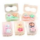 Cartoon Lens Box Cute Portable Contact Case Storage Mirror Container Hold VXX