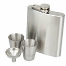 Portable Stainless Steel 7oz Hip Flask Flagon Whiskey Wine Pot Bottle Gift