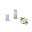 13Pcs Car White LED Lights Kit for Stock Interior & Dome & License Plate Lamps