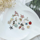 20pcs/pack Mixed Enamel Mixed Alloy Pendants Charms Jewelry DIY Accessories
