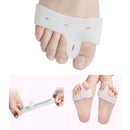 1 Pair Silicone Toe Separator Straightener Treatments Bunion Spacer Corrector