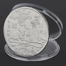 2020 Year of the Rat Commemorative Coin Zodiac Souvenir Coins Challenge Coin ME