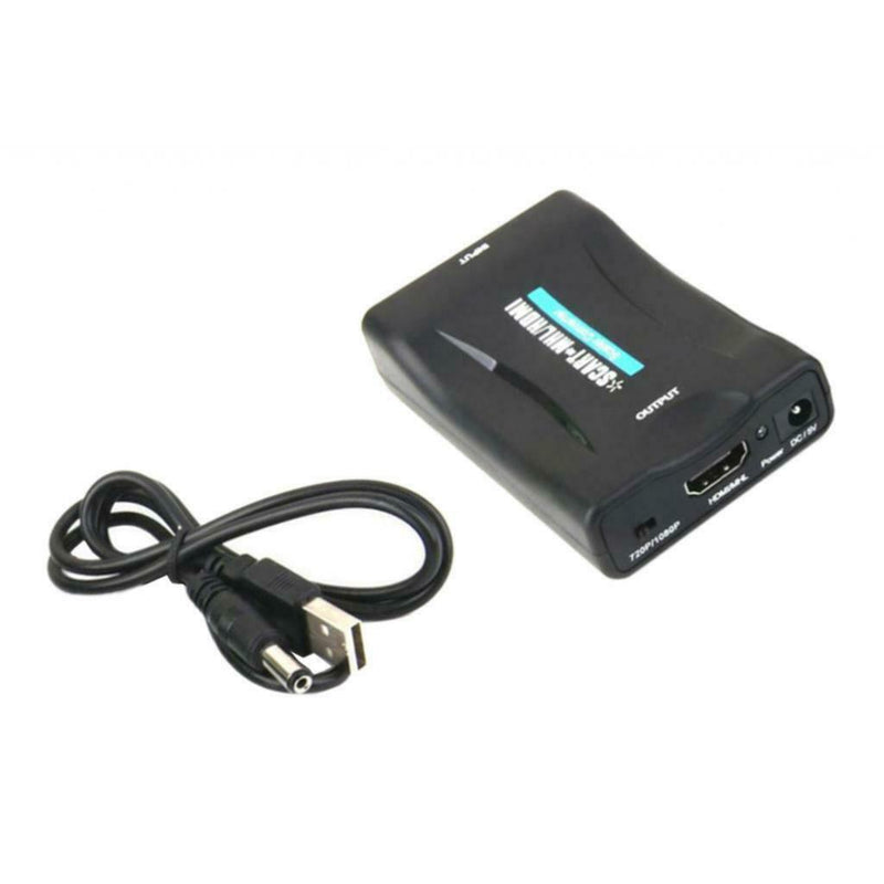 1080P SCART To HDMI Video Audio Upscale
