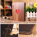 6 Inch Wooden Photo Album Baby Growth Memory Life Photo Relief Book Record