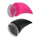 Trendy Style 2 Piece Halloween Devil Horn Biker Helmet With Suction Cup