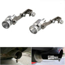 Auto Exhaust Muffler Pipe Whistle Turbo Sound Simulator Whistler Kit Universal M