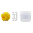 Exercise Fitness Ball Neck Facial Muscle Toning Lifting Jaw Fitness Yellow