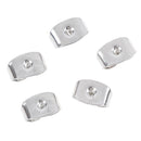 30Silver plated butterfly earring backs stopper scrolls ear post nuts findingsOZ