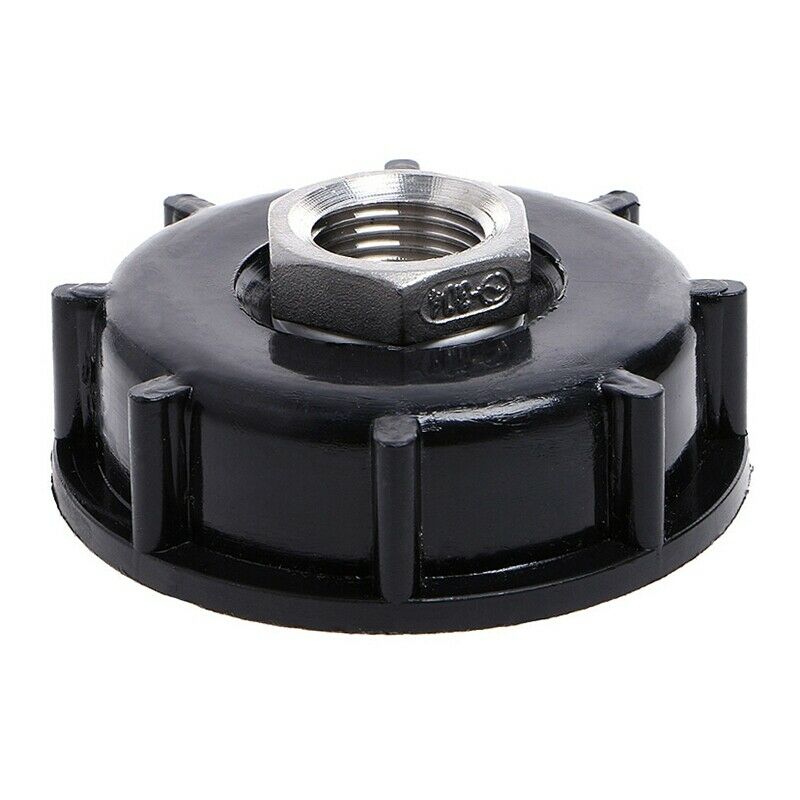 Gallon Ibc Tote Tank Drain Adapter Garden Hose 2 Inch Female To 1/2 Inch Fe