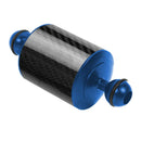 Blue D60mm Carbon Fiber Floating Buoyancy Arm Camera Cam Tray Holder 5"