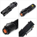 Portable 395 UV Ultra LED Zoom Battery Flashlight Violet Purple Blacklight Lamp