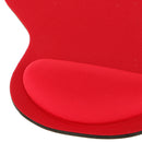 Soft Comfort Mousepad Mat W/ Gel Wrist Rest Support For Computer Laptop Red