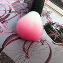 1Pc Professional Blusher Brush Nylon Make Up Brushes Two Head Cosmetic Tool R7W8