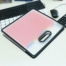 12 Pockets Expanding Files Folder Accordion Portable A4 File Organizer A