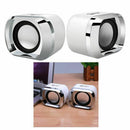 USB 2.0 Notebook Speakers Wired Stereo Mini Computer Speaker for Desktop La G6G3